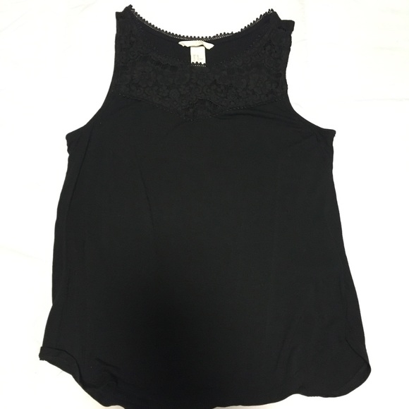 H&M Tops - H&M Top- Black- size XS